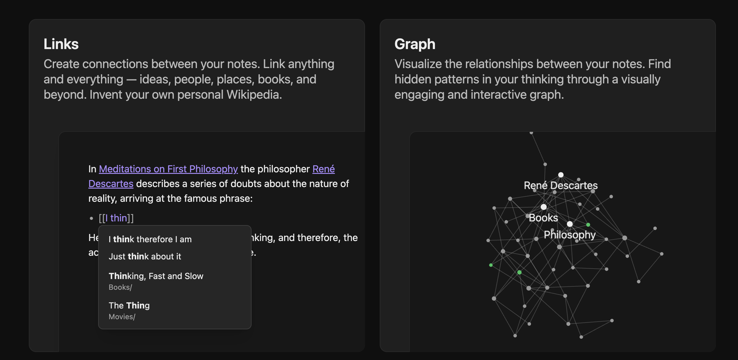 Try obsidian for free, it runs on your computer, mac, windows. 