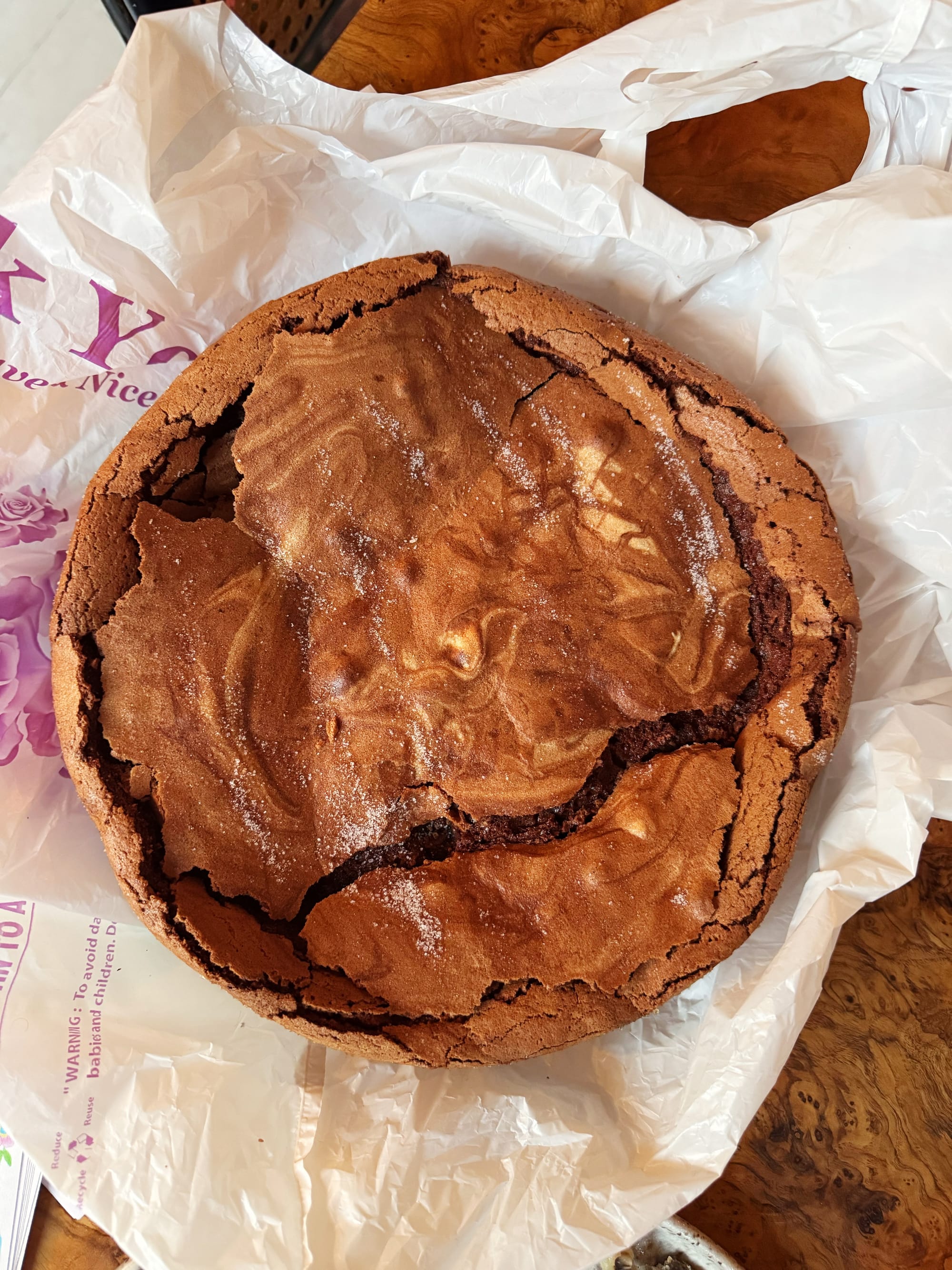 Crispy Chocolate Cake With Hazelnut & Sour Cream