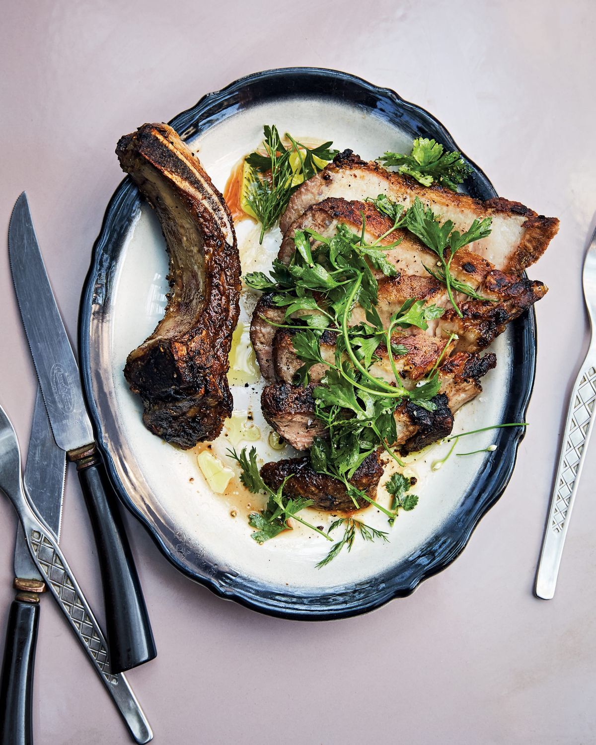 Fennel-Rubbed Pork Chops for Two