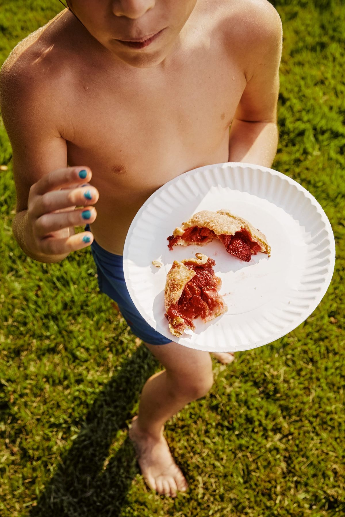 Tiny Strawberry Galettes