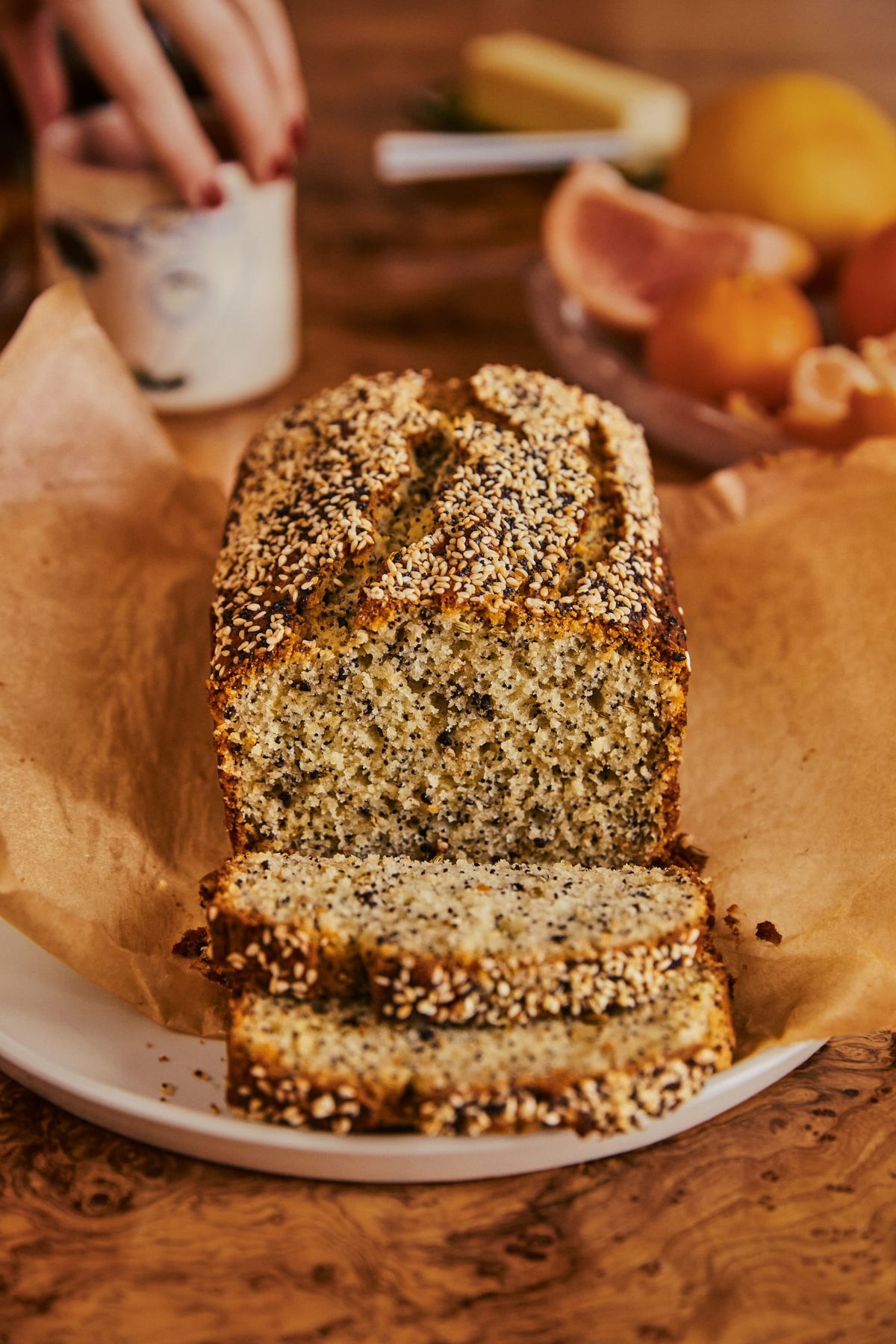 Seedy Breakfast Cake