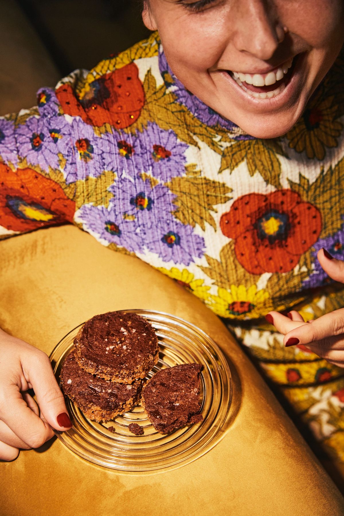 Crunchy Chocolate Shortbread