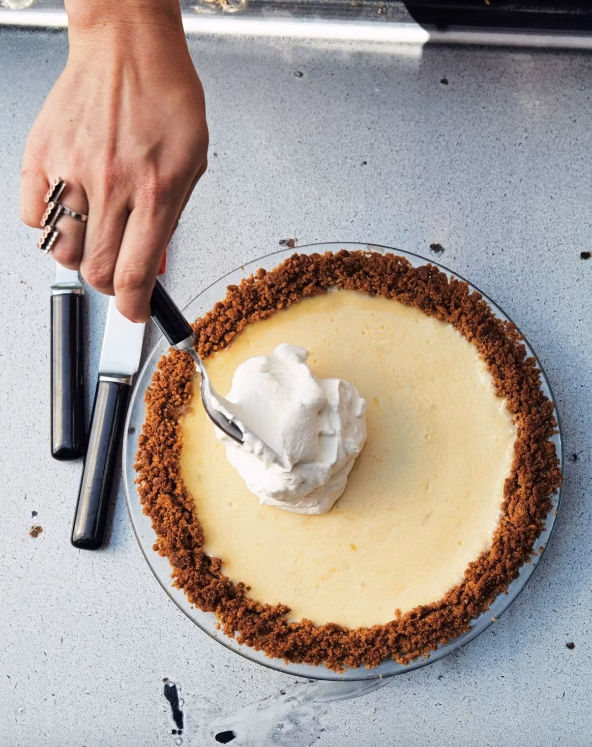 Key lime pie