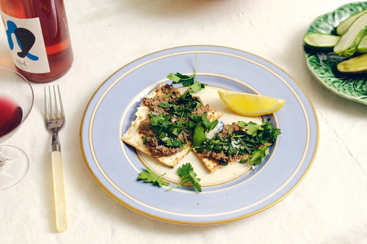 Chopped Liver on Matzo