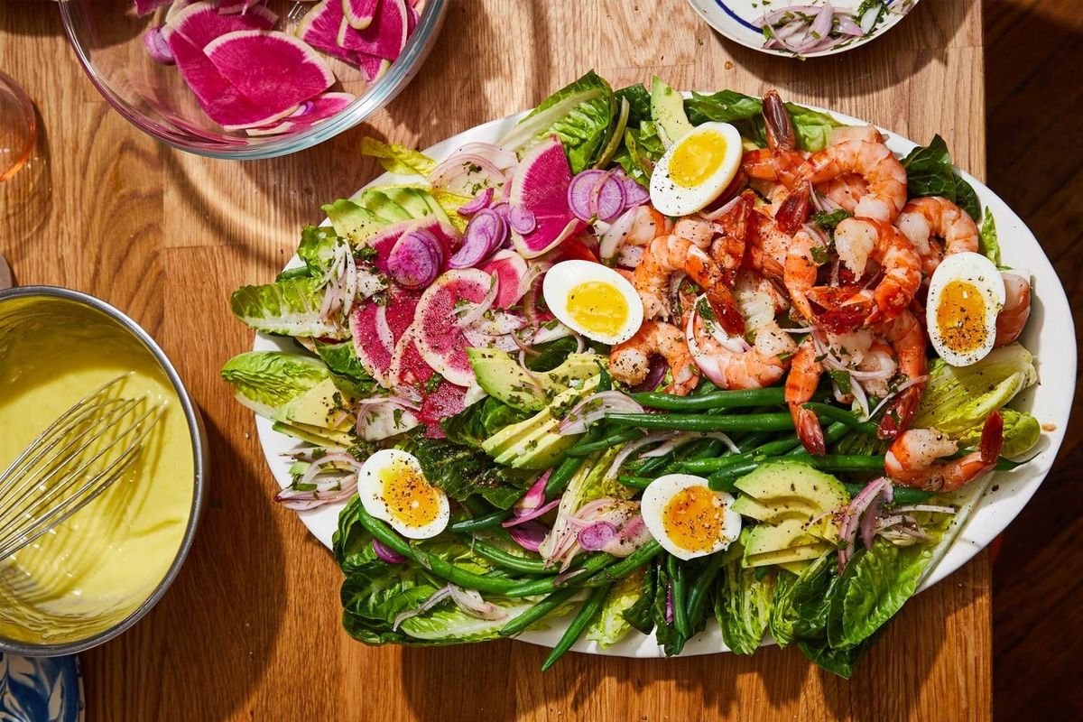 New Shrimp Louie (Poached Shrimp Salad)