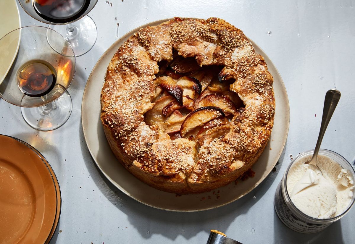 Deep-Dish Honey Apple Galette