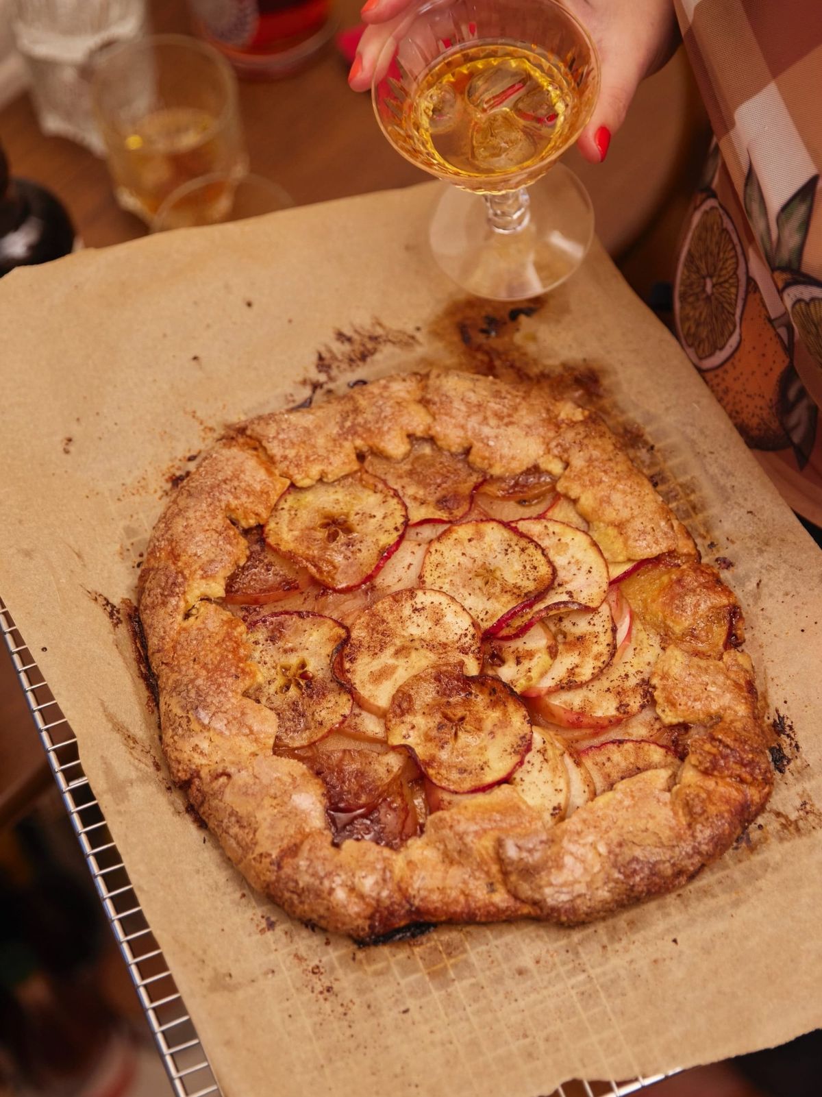 Apple Cinnamon Tart