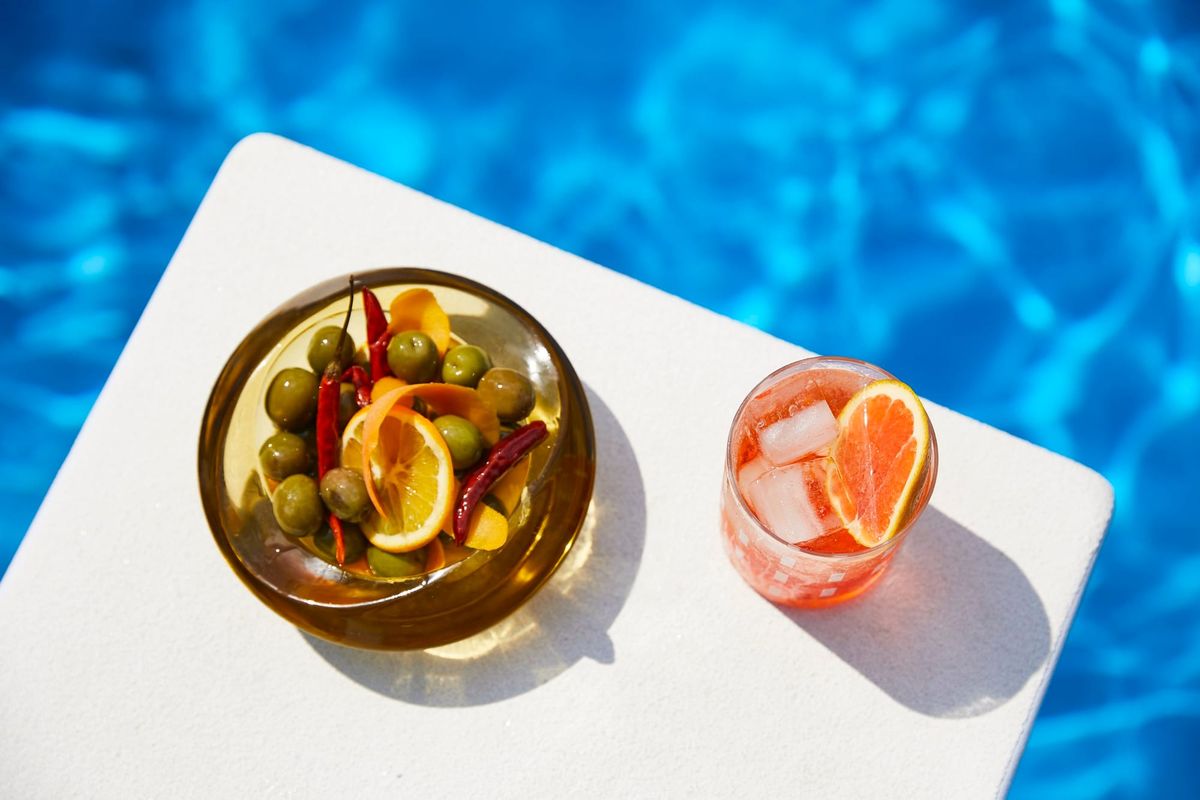 Fancy Citrusy Olives