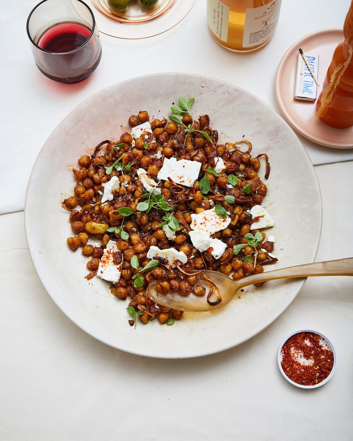 Frizzled Chickpea Salad