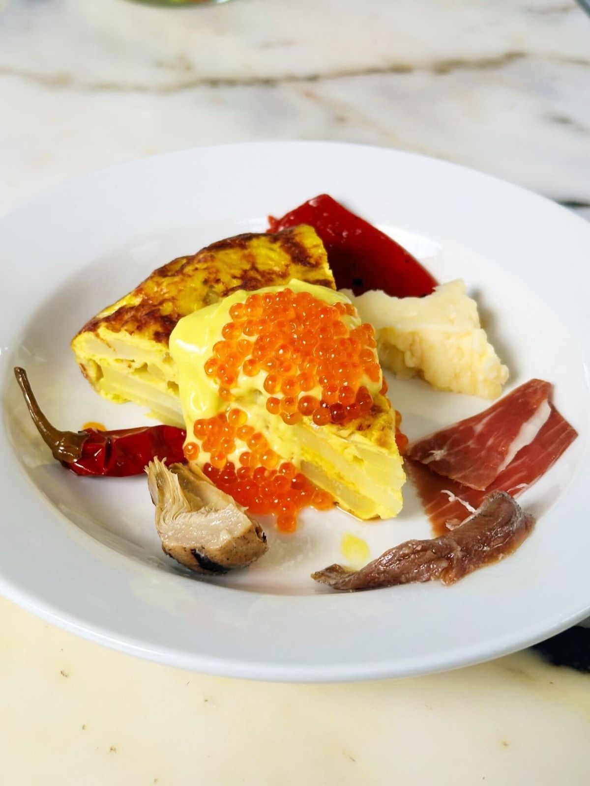 Spanish Tortilla with Aioli and Friends