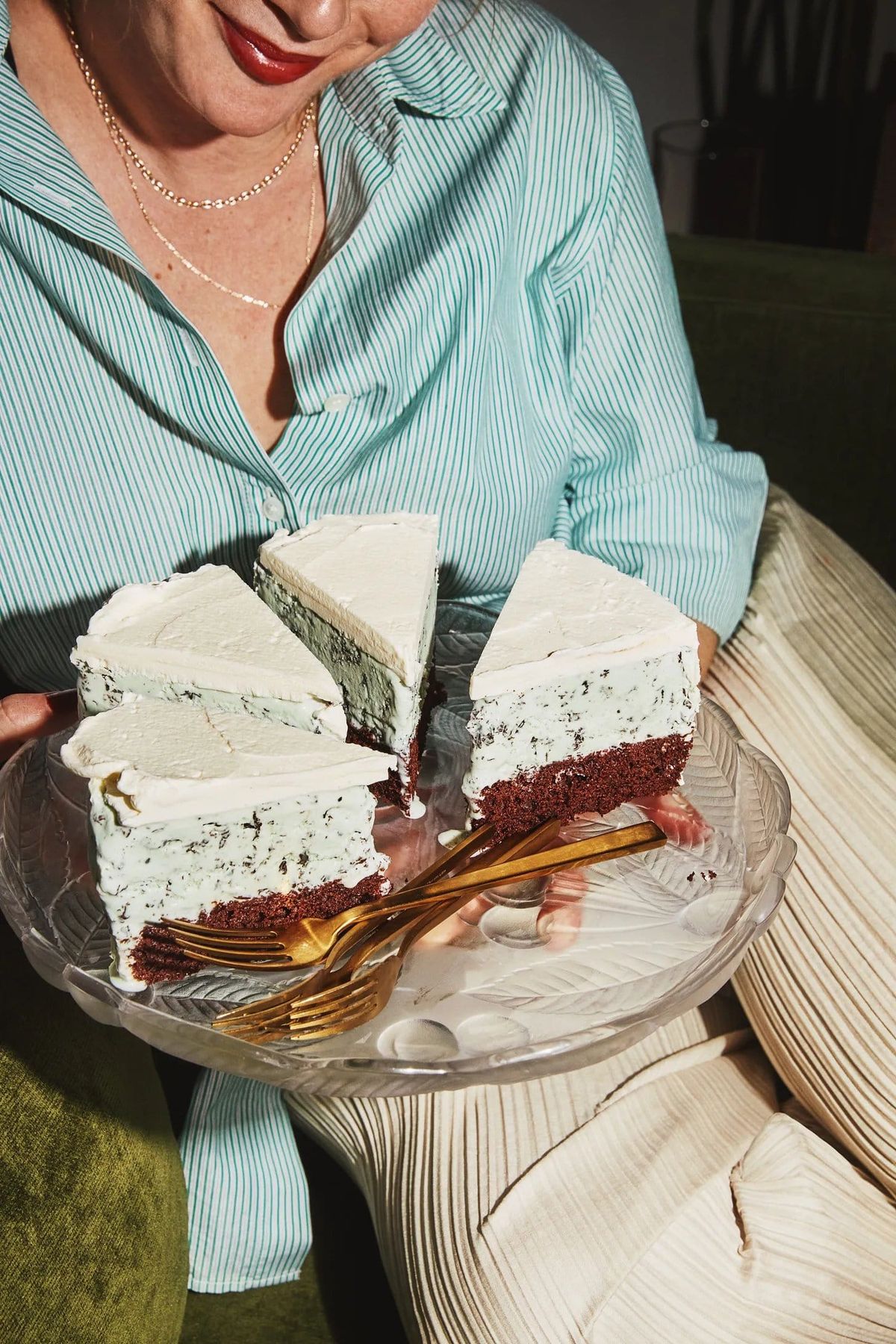 Mint Chip Ice Cream Cake