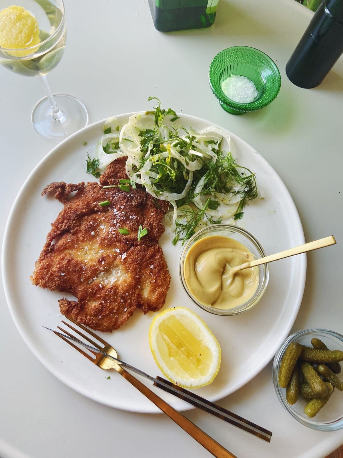 Crispy Cutlets with Fennel Salad - Alison Roman