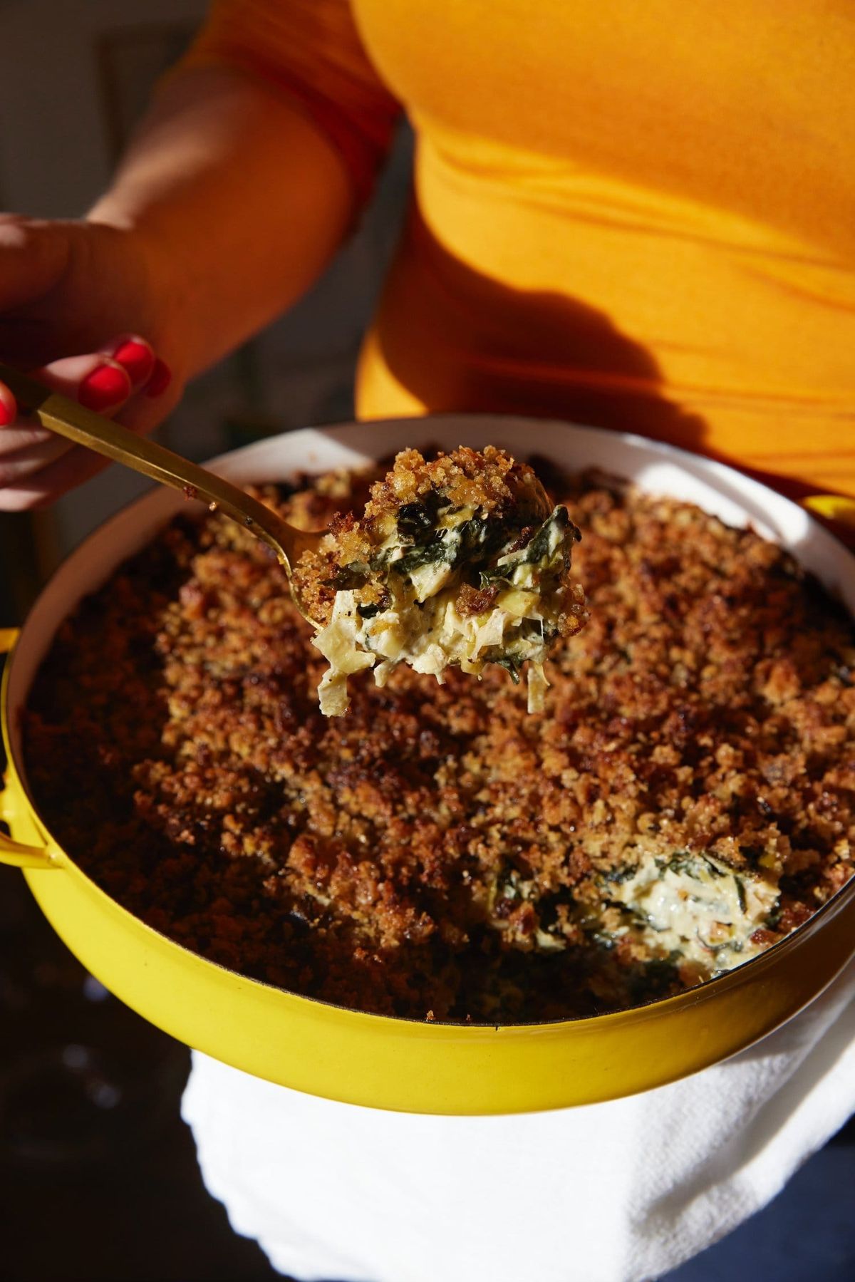 Leek and Greens Gratin - Alison Roman