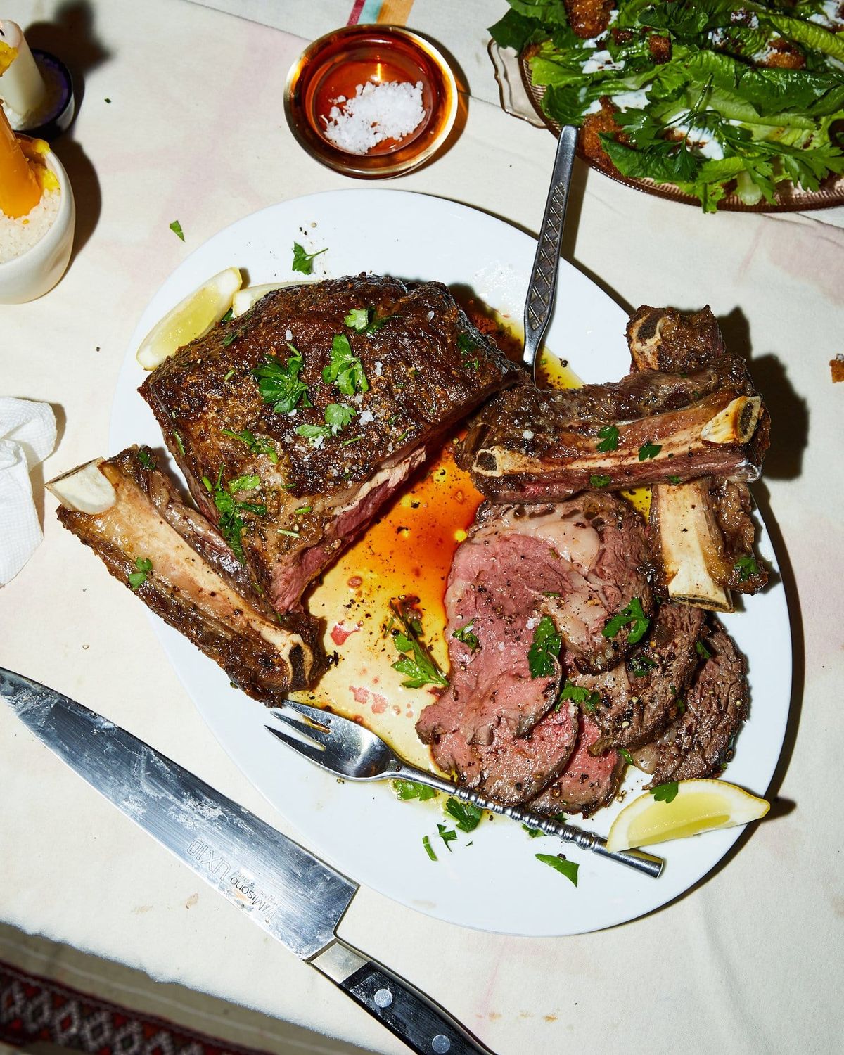 Low and Slow Rib Roast with Anchovy and Rosemary - Alison Roman