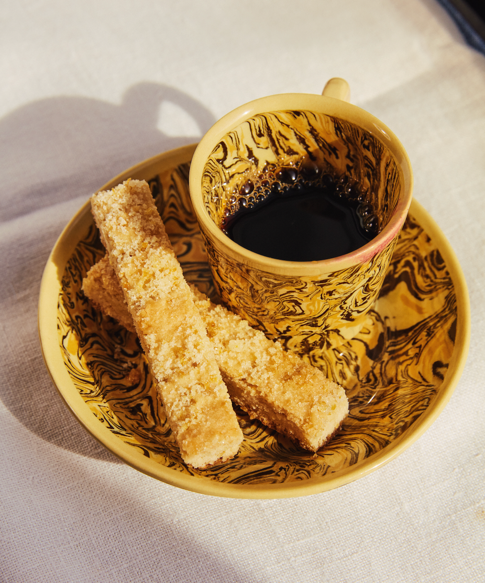Salted Lemon Shortbread