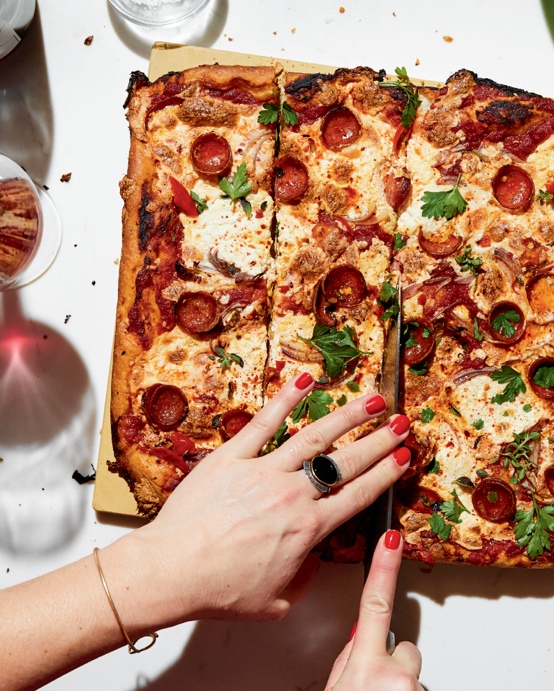 May we interest you in a party of the pizza variety?