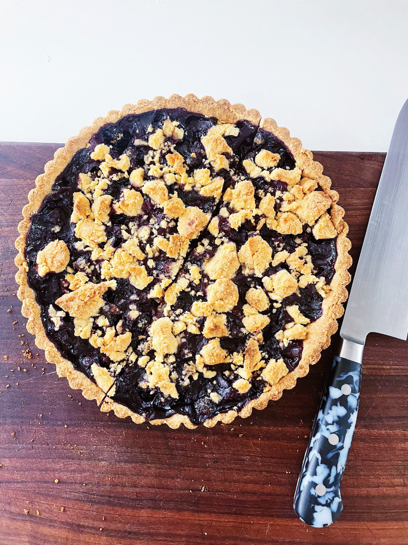 Blueberry Cornmeal Tart - Alison Roman