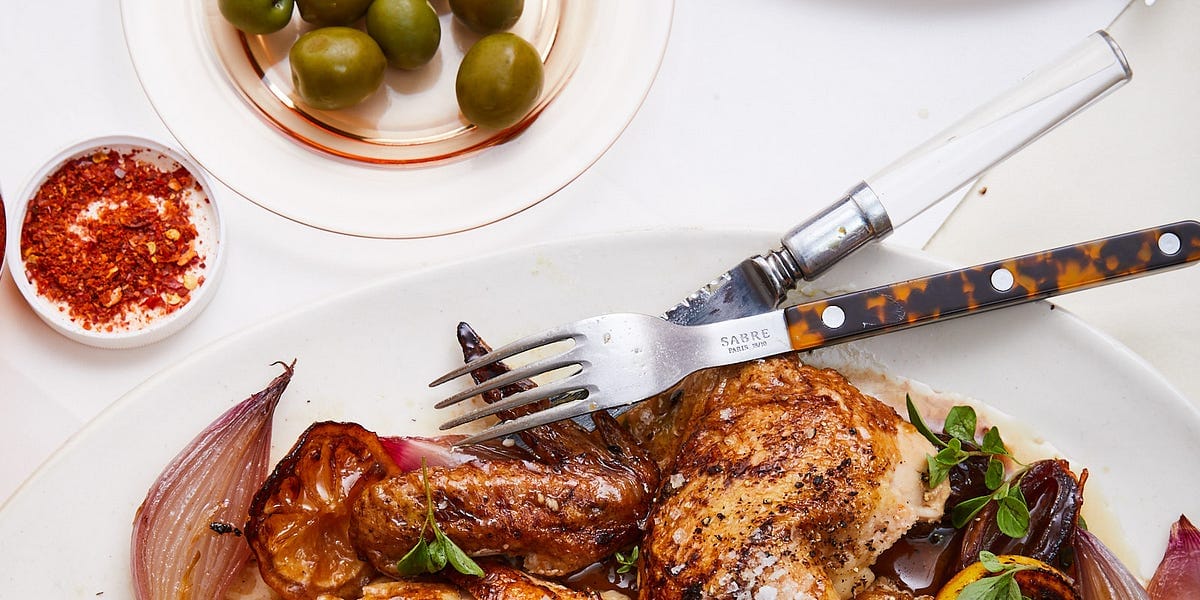 one-pot chicken with caramelized lemon and dates - Alison Roman