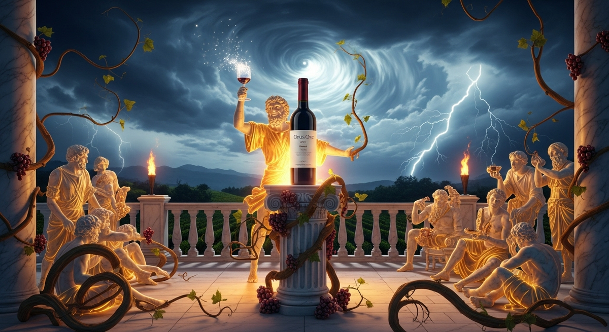 Opus One 2015 Drink It And Ascend Napa's Velvet Lightning Bolt