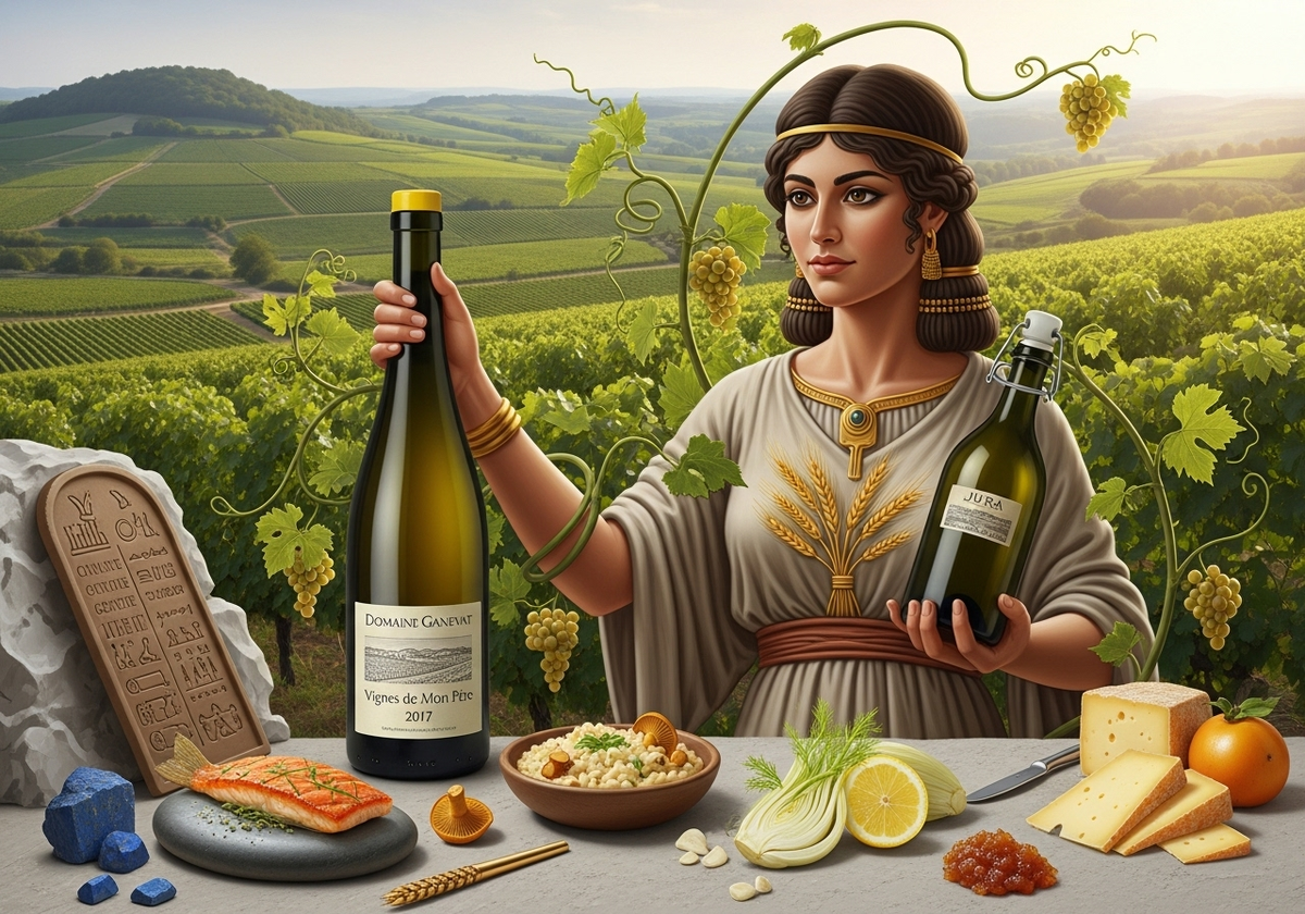 Quartz in the Lees: Domaine Ganevat's Vignes de Mon Père 2017