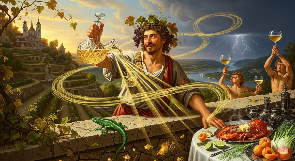 The Lizard On The Rock And The Laser In The Glass