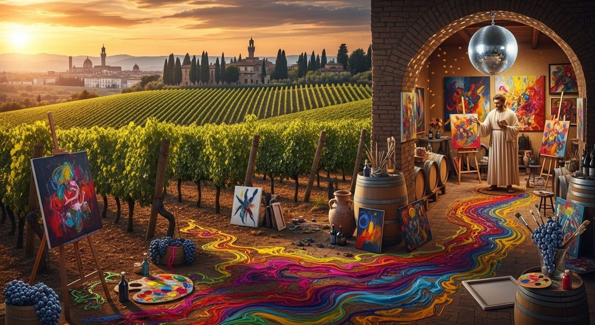 The Painter Who Taught Sangiovese to Dream