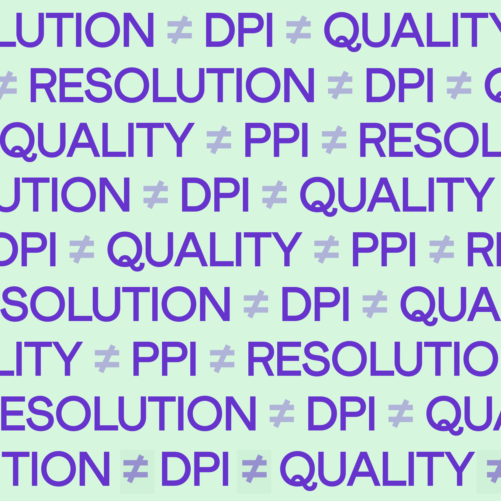 DPI explained, Part 2: Myths and misunderstandings