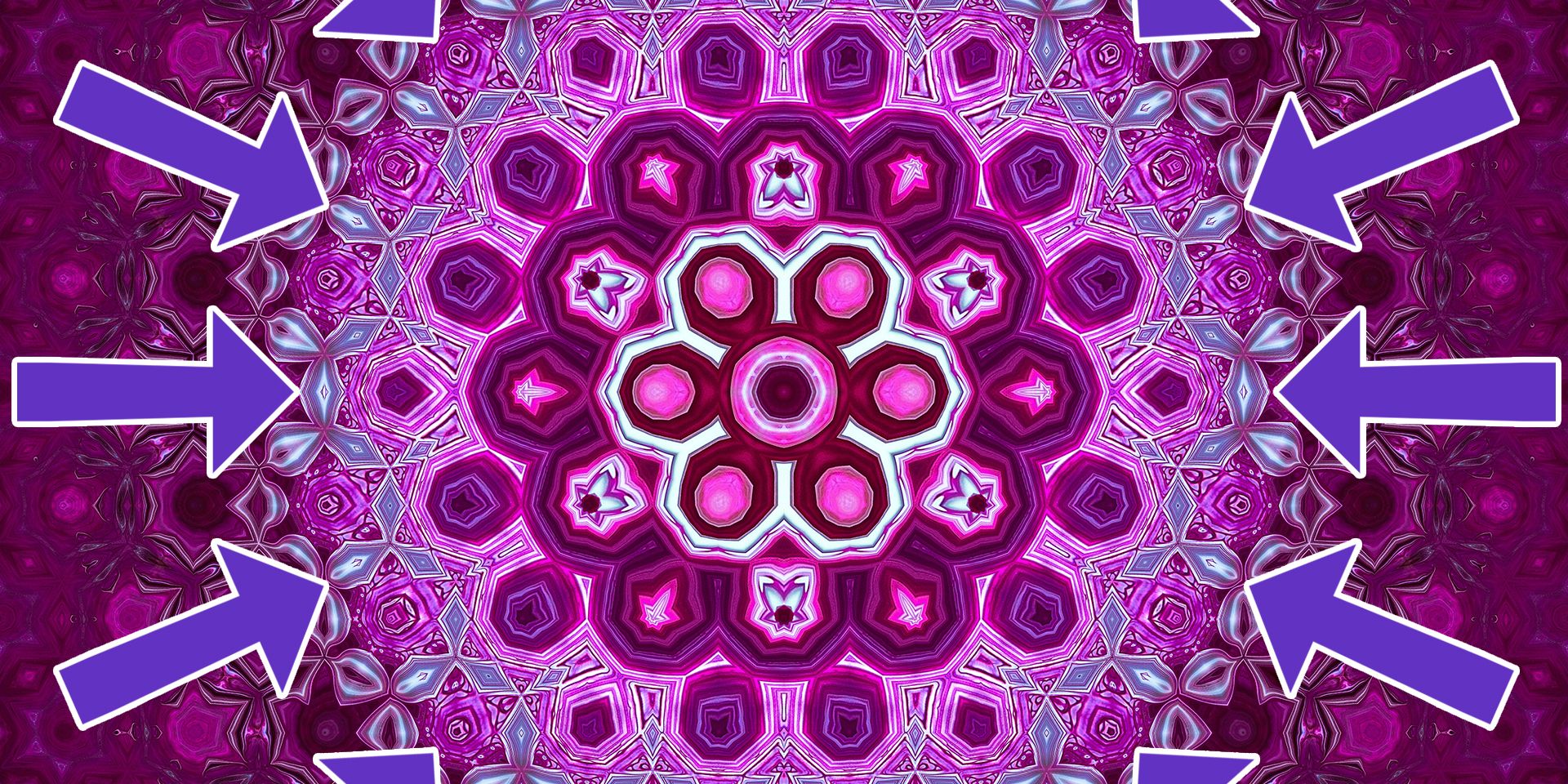 Create Mandala's by using the Circular Metamorphosis effect