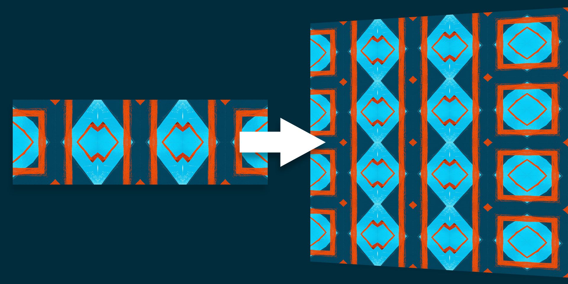 How to Repeat a Whole Image