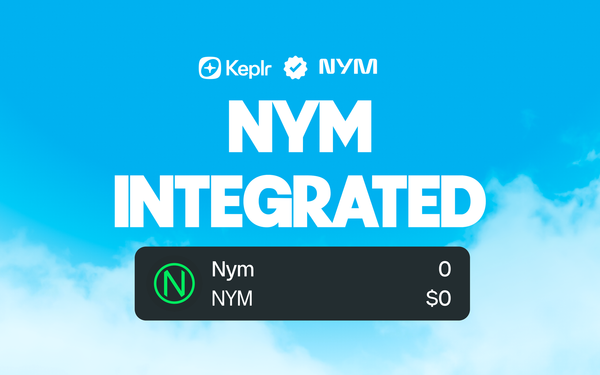 Keplr Wallet Integrates Nym for Network Privacy