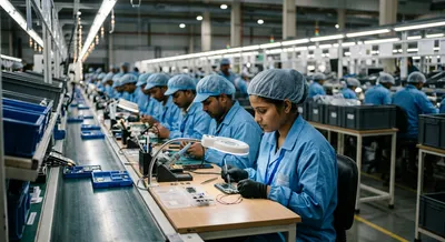 China+1 at five years: India won smartphones, lost textiles — the sector scorecard