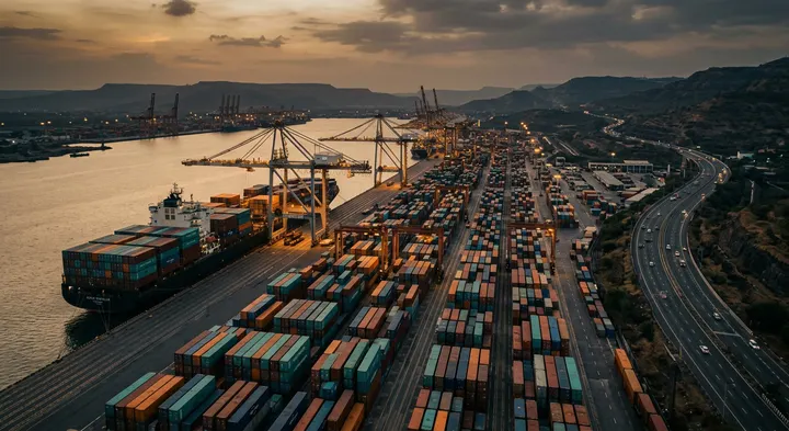 India's supply-chain rebuild spans ports, electronics factories and Grade-A warehouses.