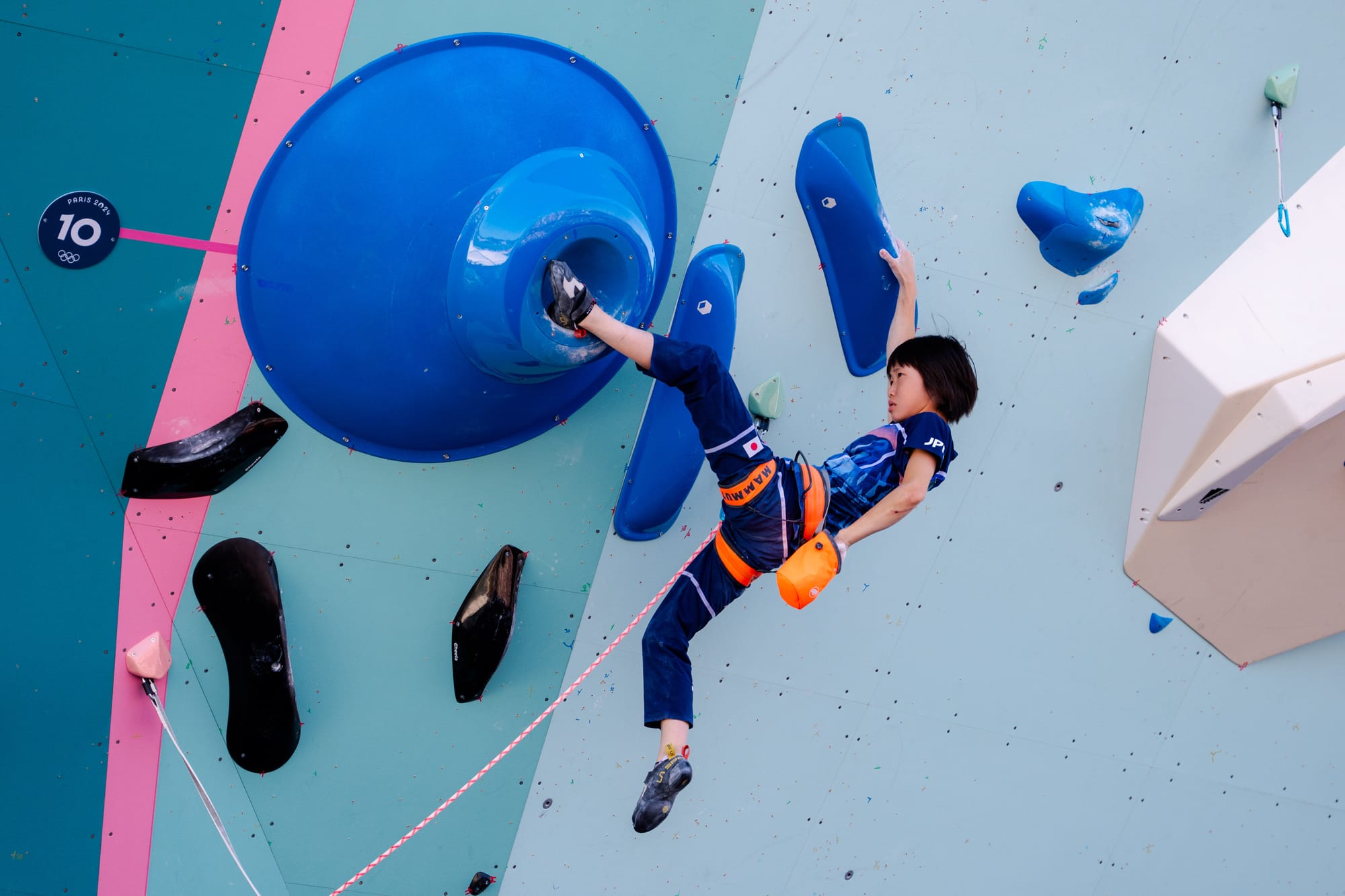 Ai Mori on the Paris 2024 Olympic Lead Final route
