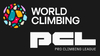 World Climbing and Pro Climbing League Logos