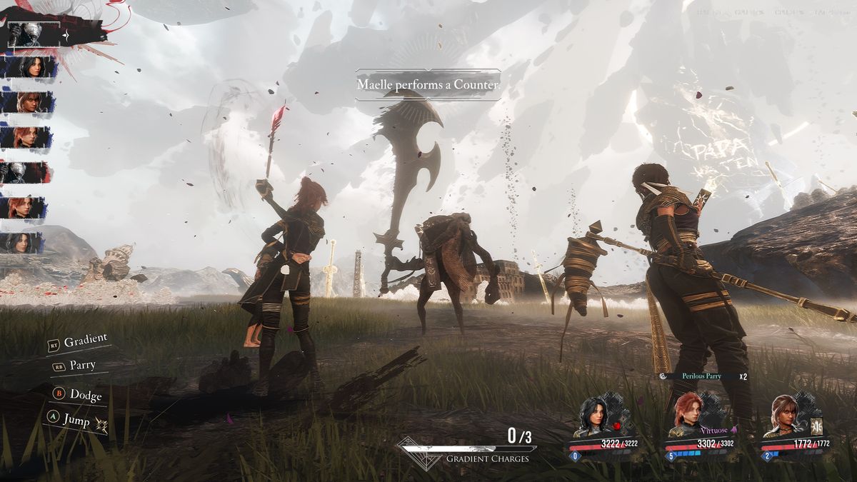 Polearms and Expedition 33