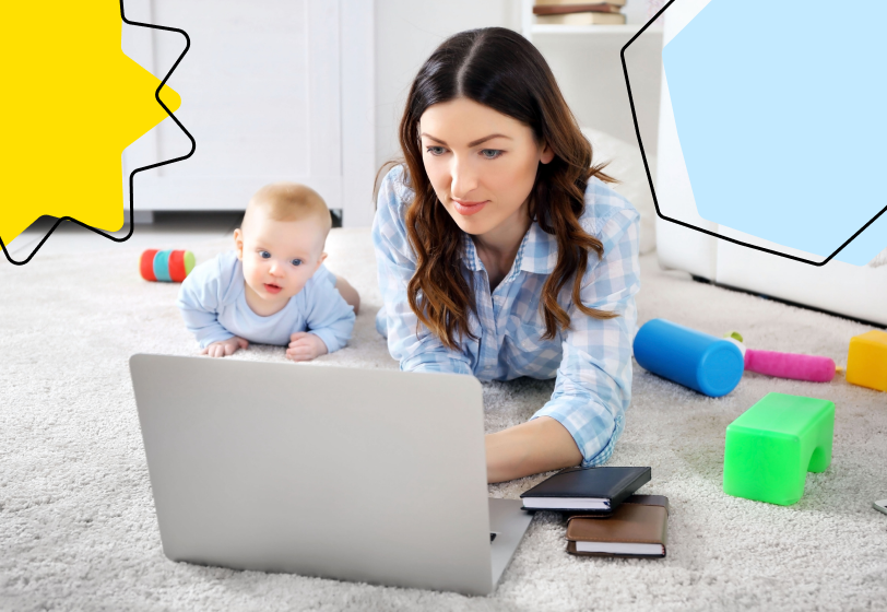 Родители в декрете смогут работать дистанционно и получать пособие