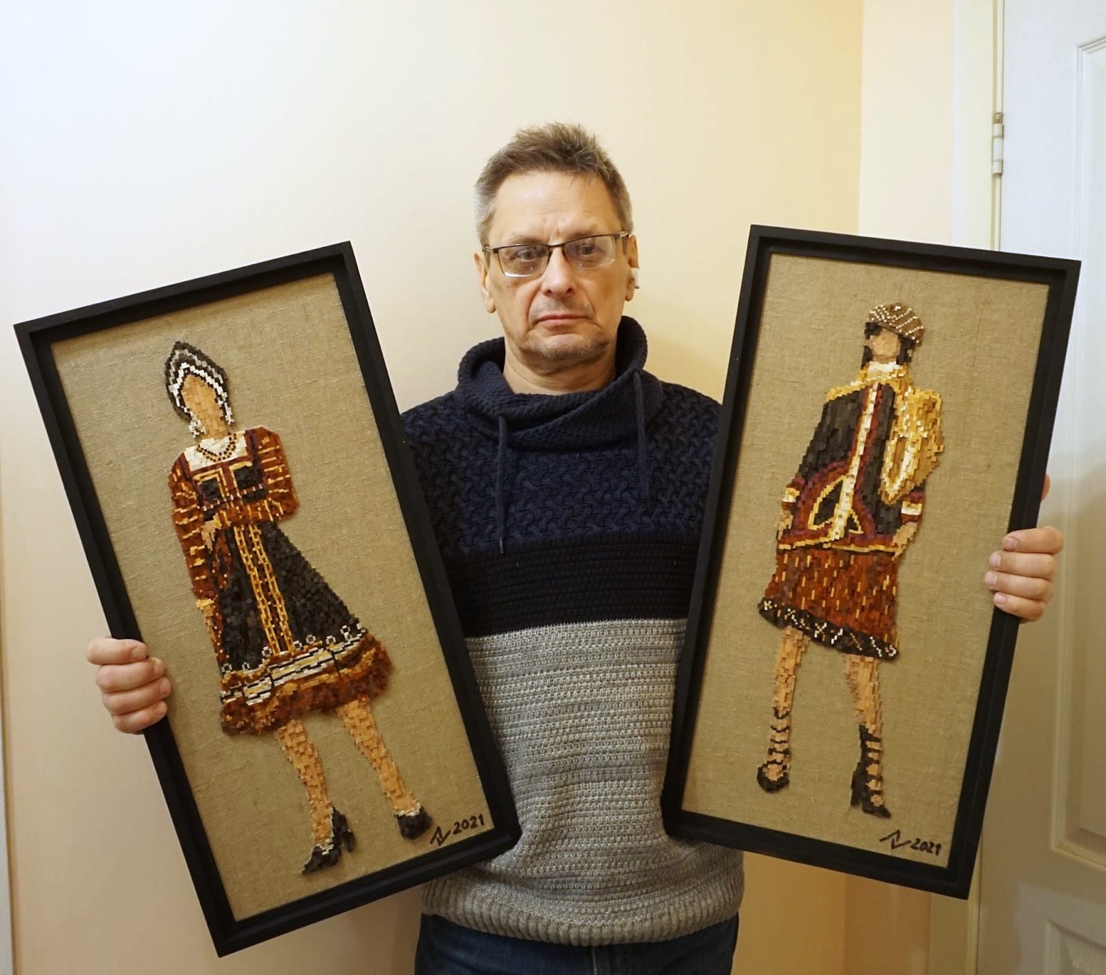 «Рисовал, а из глаз текли слезы»: как я в 60 лет стал художником-абстракционистом