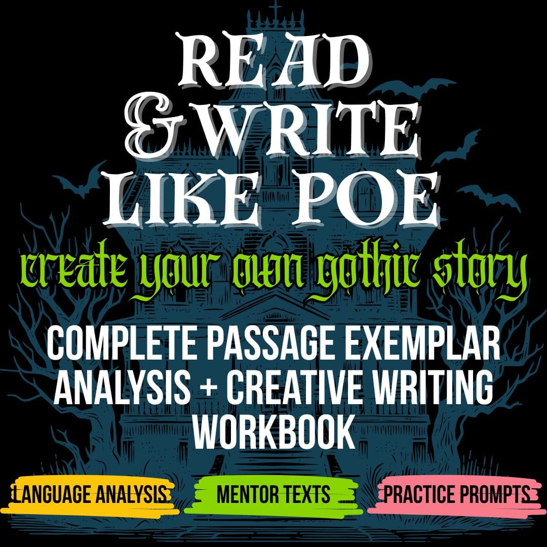 Poe Gothic Story Writing Workbook