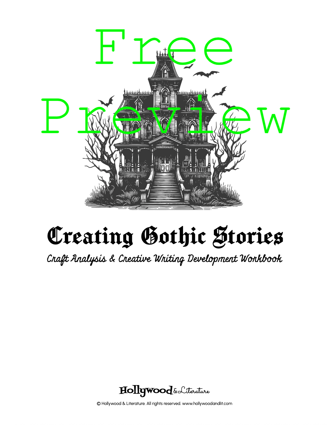 Unlock Free Pages from the Poe Creative Writing Workbook