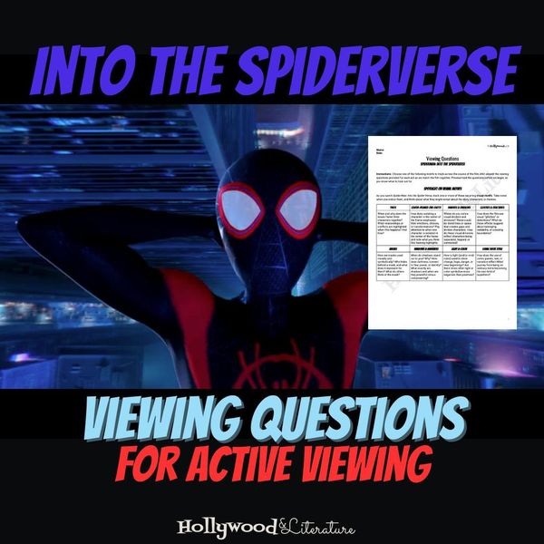Into the Spider-verse Viewing Questions