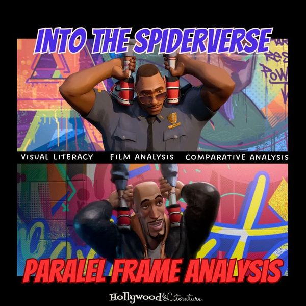 Parallel Film Frame Analysis Practice for Into the Spider-Verse