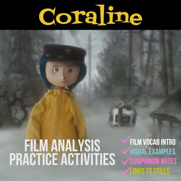 Coraline Film Analysis Practice Pack
