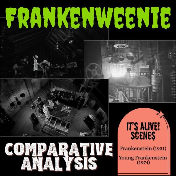 Frankenweenie — “It’s Alive!” Scene Comparisons