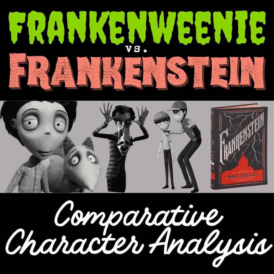 Preview of Frankenweenie & Frankenstein: Characterization Comparisons