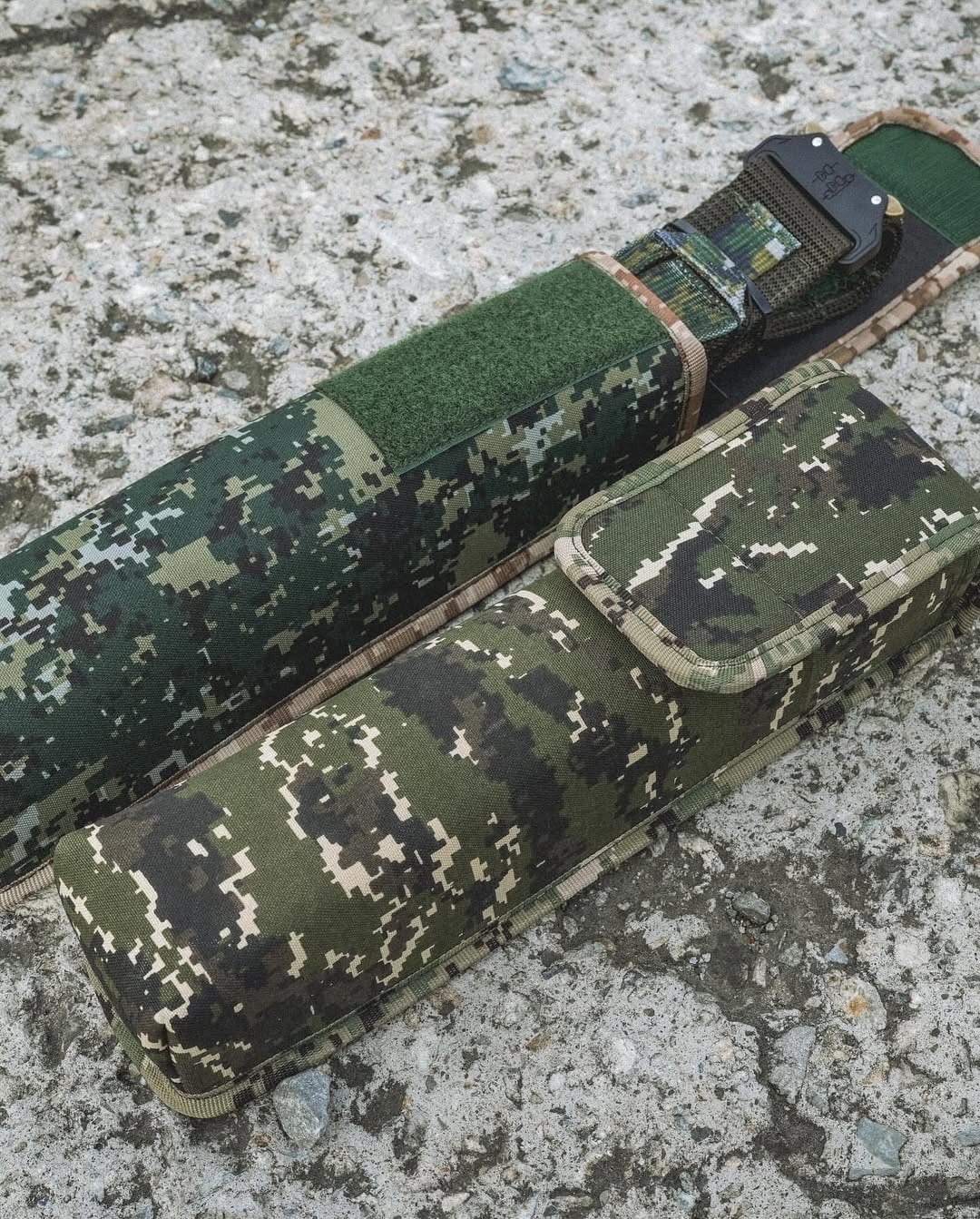 超實用 EDC 收納袋，對應腰帶顏色限時贈送。圖：傲骨裝備屋