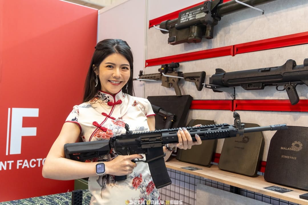 PAF MALATAO 抗彈板展示。圖片來源：青年日報 Instagram (@iloveydn)