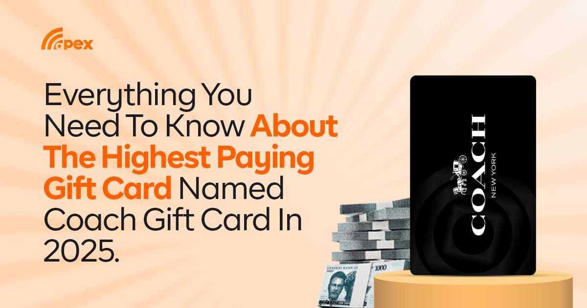 Coach Gift Card: Everything You Need To Know About The Highest Paying Gift Card In 2026.