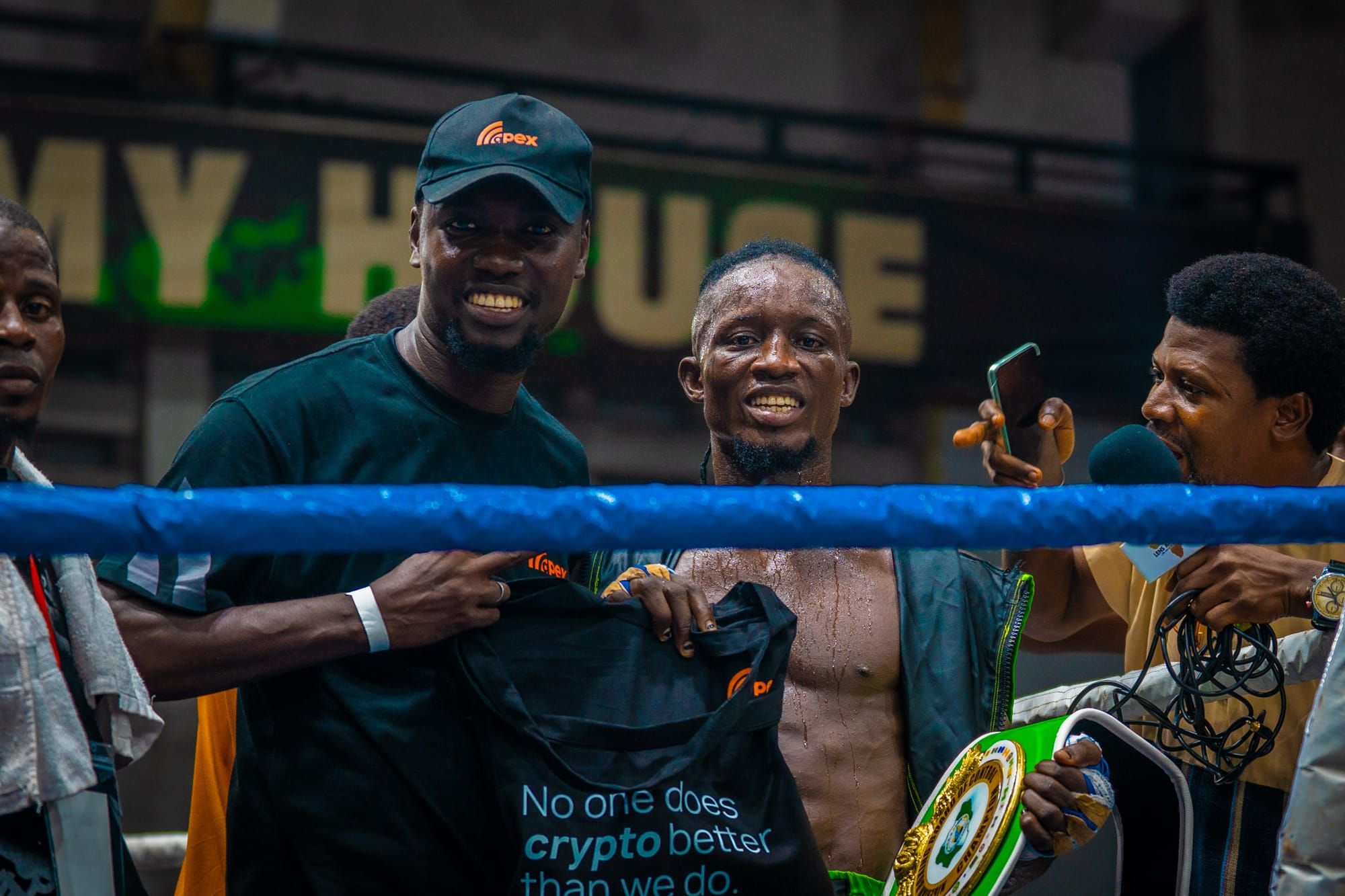 Gloves Up, Game On: How Apex Network Transformed Lagos Boxing Forever