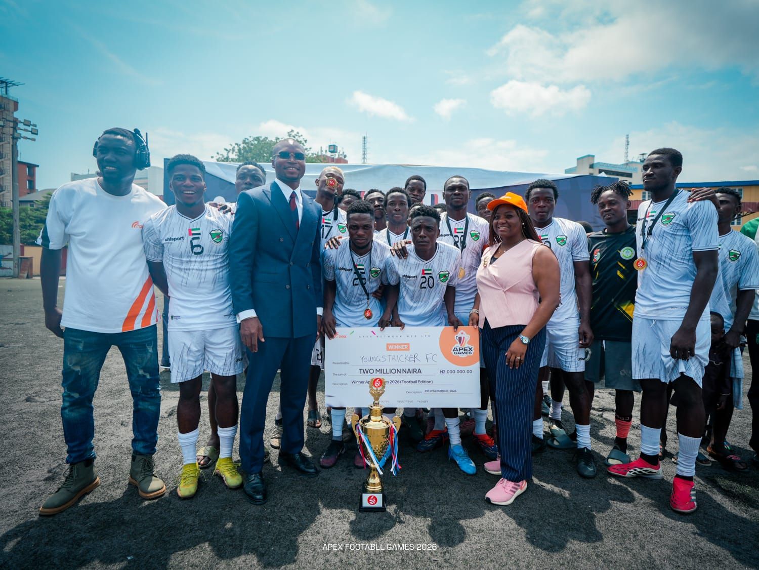 Apex Network Celebrates Sports Excellence, Awards ₦8 Million to #ApexGames2026 Winners.