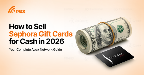 How to Sell Sephora Gift Cards for Cash in 2026: Your Complete Apex Network Guide